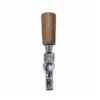 Manija de Grifo de Mango Corto para Bar de Cerveza Artesanal, Accesorios para Equipo de Cerveza Artesanal, Manija de Cerveza de Madera Maciza, Válvula de Manija de Grifo
