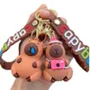 Chaveiro Pingente Capivara Adorável Pingente de Bolsa Boneca Porquinho da Índia Vermelho da Internet Chaveiro de Boneca de Pegar Venda por Atacado