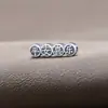 Yiluya S925 Prata Yintai ping an Xi le pulseira de mão DIY corda trançada com contas acessórios atacado