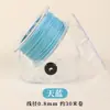 Cuerda Redonda Encerada en Caja para Manualidades Tejido a Mano Cuerda para Collar Cordón No Descolorante Cuerda de Cera para Pulsera Cadena para Colgar