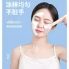 Pincel de Silicone Dupla Face para Máscara de Beleza e Maquiagem, Raspador de Limpeza Facial, Raspador Facial e Espátula de Beleza de Dupla Finalidade