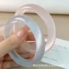 Pulsera de Joyería con Piedra Ojo de Gato Color Azul Hielo Luna Blanca Dorada Champagne de Gama Alta Tienda de Oro Transmisión en Vivo de Conferencia de Negocios Regalo Popular