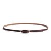 Cinturón Delgado de Nuevo Estilo para Mujer Combinable Cinturón Delgado de 1 cm de Ancho para Mujer Vestido Decorativo de Alta Calidad Cinturón de PU Ajustable