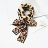 [Fita de Leopardo] Cachecol Feminino Outono e Inverno Pelo Sintético de Coelho Rex Coreano Harajuku Pelúcia Casal Estudante Cachecol 2019