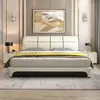 Atacado de fábrica cama simples moderna de couro cama de tecido tecnológico 1,8 m cama de casal 1,5 m cama de casal tatami cama de casamento