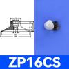 Accesorios para Brazos Robóticos Ferretería Ventosa de Vacío Serie Zp-C de Smc Boquilla de Succión de Silicona Plana con Nervaduras Componentes Neumáticos