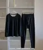 2457 # Traje Térmico de Doble Capa Calefactor de Seda Cachemir Terciopelo Engrosado Cómodo y Transpirable Traje Base Térmico Interior