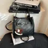Bolsa de Ombro Retro Exquisita e de Alta Qualidade, Bolsa Transversal, Bolsa Feminina, Nova Moda Bolsa de Mão Simples, Bolsa Saco Casual
