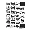 Tatuaje Temporal de Jugo de Hierbas Patrón Pequeño Semi-Permanente Impermeable y Resistente al Sudor para Hombres No Reflectante Nicho para Dedos Pegatina de Gama Alta
