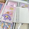 Nuevo Cuaderno de Dibujos Animados Lindo Nezha Cuaderno A7 Cuaderno de Espiral Portátil de Hojas Sueltas Portátil para Tomar Notas Libro de Mano para Niños