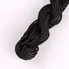 Hilo de poliéster trenzado línea A (1 mm) pulsera de cuentas de jade con hilo de cuerda tejida nudo chino hilo mano DIY tejido