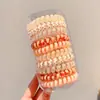 Goma de Teléfono para el Cabello para Mujer, Cuerda para el Cabello Sin Costuras, Estilo Celebridad de Internet, Nuevo Modelo 2025, Goma para Cola de Caballo, Banda Elástica, Accesorio para el Cabello