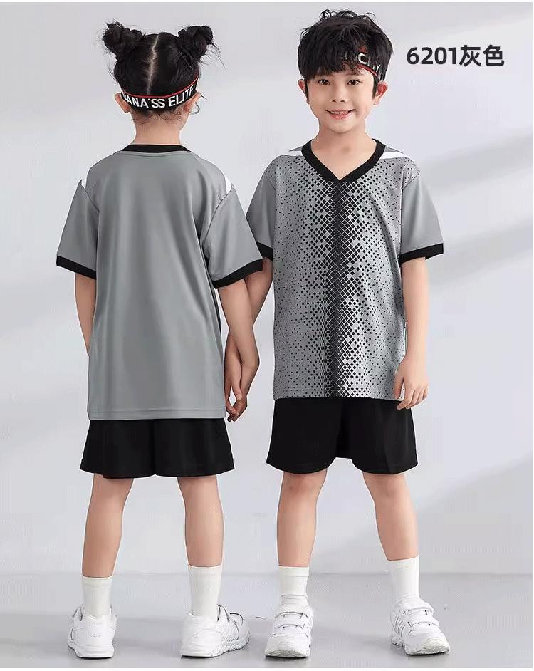 儿童足球服套装男女小孩运动球衣幼儿中小学生比赛体适能班服定制