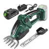 Cortasetos Eléctrico Transfronterizo Cortacésped Recargable Cortasetos Mini de Mano Inalámbrico Herramienta de Jardín Recortadora
