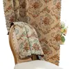 Decoración Navideña Americana Country Más Vendida de Amazon Dormitorio Sala de Estar Cortinas con Estampado Floral Blackout para Ventana Abuhardillada Venta al por Mayor de Fábrica