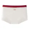Roupa íntima feminina de algodão puro para bebês Classe a 10A Antibacteriana com entrepernas estendido Sem costura Confortável Boxer de cintura média para meninas
