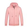 Moletom Personalizado com Gola Alta, Zíper e Capuz, Jaqueta Cardigan com Forro de Fleece, Roupa de Trabalho Bordada de Manga Longa, Camiseta Publicitária com Logo Impresso