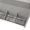 Comedero automático para cerdos, comedero de acero inoxidable de doble cara para cerdos de conservación, comedero de una sola cara para cerdos grandes y lechones de engorde