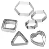 Anillo de Torre Perforada de Acero Inoxidable Juego de 3 Piezas Anillo para Mousse Molde para Base de Tarta Anillo para Tarta Francesa Anillo para Pastel
