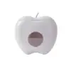 Caja de almacenamiento de cubierta de film transparente desechable, una herramienta práctica para organizar y almacenar alimentos, montada en la pared, no requiere taladro, adecuada para almacenar manzanas en la cocina