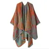 Xale Etnia Yunnan Estilo Outono/Inverno Xizang Yunnan Imitação Caxemira Manto Capa Jacquard Xale para Aquecimento