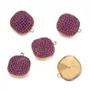 Colgante Cuadrado de Acero Inoxidable con Puntos de Diamante Colores Vivos Cubo de Azúcar de Diamante Colgante Pequeño Accesorios para Collares Hechos a Mano DIY Colgante Venta al por Mayor
