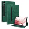 Adequado para Samsung Tab S10 Fe/S9 Fe/S9 Porta-cartão Fosco Capa Protetora para Tablet Combinando com a Cor para Idosos