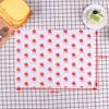 Fabricante Grau Alimentício Descartável Revestido à Prova de Óleo Papel Prato Assar Hambúrguer Sanduíche Torrada Embalagem Papel Personalização