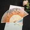 Ventilador Antigo Ventilador Dobrável Masculino e Feminino Dança Clássica Fã Vestido Antigo Performance Fotografia Hanfu Props Estilo Chinês Handmade Folding Fan
