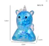 Venda quente mini aurora maltose pequeno polvo pinça música crianças descompressão rebote lento brinquedo descompressão fábrica atacado