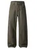 Ropa de Hombre Fengshe / Primavera 2026 Retro Americano Maillard Algodón Puro Jeans Casuales Rectos de Moda para Hombre
