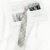 Camisa de Uniforme JK Japonesa Sal Marina Limón Falda a Cuadros Corbata sin Nudo Estilo Academia Femenina Cuadros DK Corbata Atada a Mano para Hombre de Moda