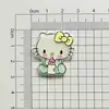 Nuevo Acrílico Dibujo Animado Gatito Linda Chica Corazón DIY Pasador Accesorios para el Cabello Parche Broche Material Hecho a Mano Accesorios