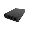 Caja Terminal de Cable Óptico de Escritorio, Caja de Empalme Universal de 4 puertos 8 puertos SC/FC/ST, Totalmente Equipada con Caja de Empalme de Terminal de Fibra