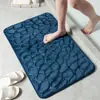 Tapete de Banheiro Absorvente de Coral Espesso Tapete de Porta de Banheiro Tapete de Banheiro de Coral Espesso Absorvente