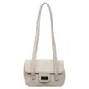 Bolso Cuadrado Pequeño Nuevo, Elegante y con un Toque Vintage, Versátil para el Uso Diario y para Ir al Trabajo, Bolso Bandolera tipo Baguette