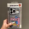 Funda de Teléfono Móvil de Dibujos Animados para Apple 17Pro Iphone15Pro Anticaída 12P Carcasa Rugosa Resistente al Desgaste