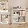 Estantería de almacenamiento transparente a prueba de polvo de múltiples capas simple transfronteriza para uso en el hogar y dormitorio, gabinete de almacenamiento de pie y estantería