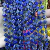 Ágata Ojo de Tigre de 8 mm Lapislázuli Cristal Rosa Cuatro Hojas Facetado Cuentas Sueltas Pasador de Pelo DIY Accesorio para el Cabello Pulsera Collar Cuentas