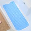 Tapete Antiderrapante para Banheiro Transfronteiriço 100*40, Tapete de Banho Antiderrapante, Tapete de Chão Antiderrapante de PVC com Ventosa Doméstico, 1 Peça Dropshipping