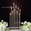 Luces Decorativas de Múltiples Cabezales para Bodas, Luces de Camino de Luz Estelar Electroplateadas de Hierro Forjado, Luces de Caña para Escenario, Adornos