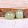Pulsera Duobao de cuentas de ábaco de jade Hetian natural preferido de Xinjiang, material semilla, cuentas sueltas, blanco hielo transparente, verde hielo transparente, accesorios para pulsera