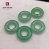 Pingente de donut de jade natural Dongling Jade Circle Ping An Ring Doughnut Jade Ring Pingente de anel de corrida