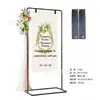 Suporte de Exibição Redondo para Dropshipping Transfronteiriço Painel de Fundo para Casamento Estrutura de Ferro Buquê de Flores Decoração Arco da Lua Suporte de Boas-Vindas