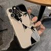 Mulheres Anime Adequado para Capa de Celular Apple 16PROMAX iPhone15/14 Luxo Leve 12 Transparente X Premium Legal