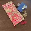 Funda de almohada de semillas de pimienta, Almohada de cáscara de semilla de ciprés, Tela gruesa tradicional, Funda de almohada de cáscara de trigo sarraceno/artemisa, Funda de almohada ajustable de doble uso estilo palacio