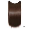 Peruca de comércio exterior europeia e americana linha de pesca feminina cortina de cabelo longo cabelo liso natural sem costura fabricantes de adesivo de cabelo manchar peruca de fibra química