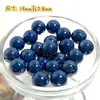 14mm Feijão Gelatina Creme Redondo Contas Coloridas DIY Feito à Mão Contas Corrente de Celular Acessórios de Joalheria Adorno de Cabeça Brincos Colar Doce
