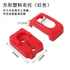 Accesorios de Fijación para Barra de Armario Tubo Plano Base con Brida Gancho Aleación de Zinc Base de Fijación para Barra de Armario Hebilla Abierta