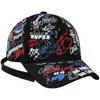 Gorra de Béisbol de Verano con Graffiti para Hombre, Gorra Hip-Hop Estampada Estilo Urbano Juvenil, Gorra Versátil Casual para Sombrear el Sol para Mujer